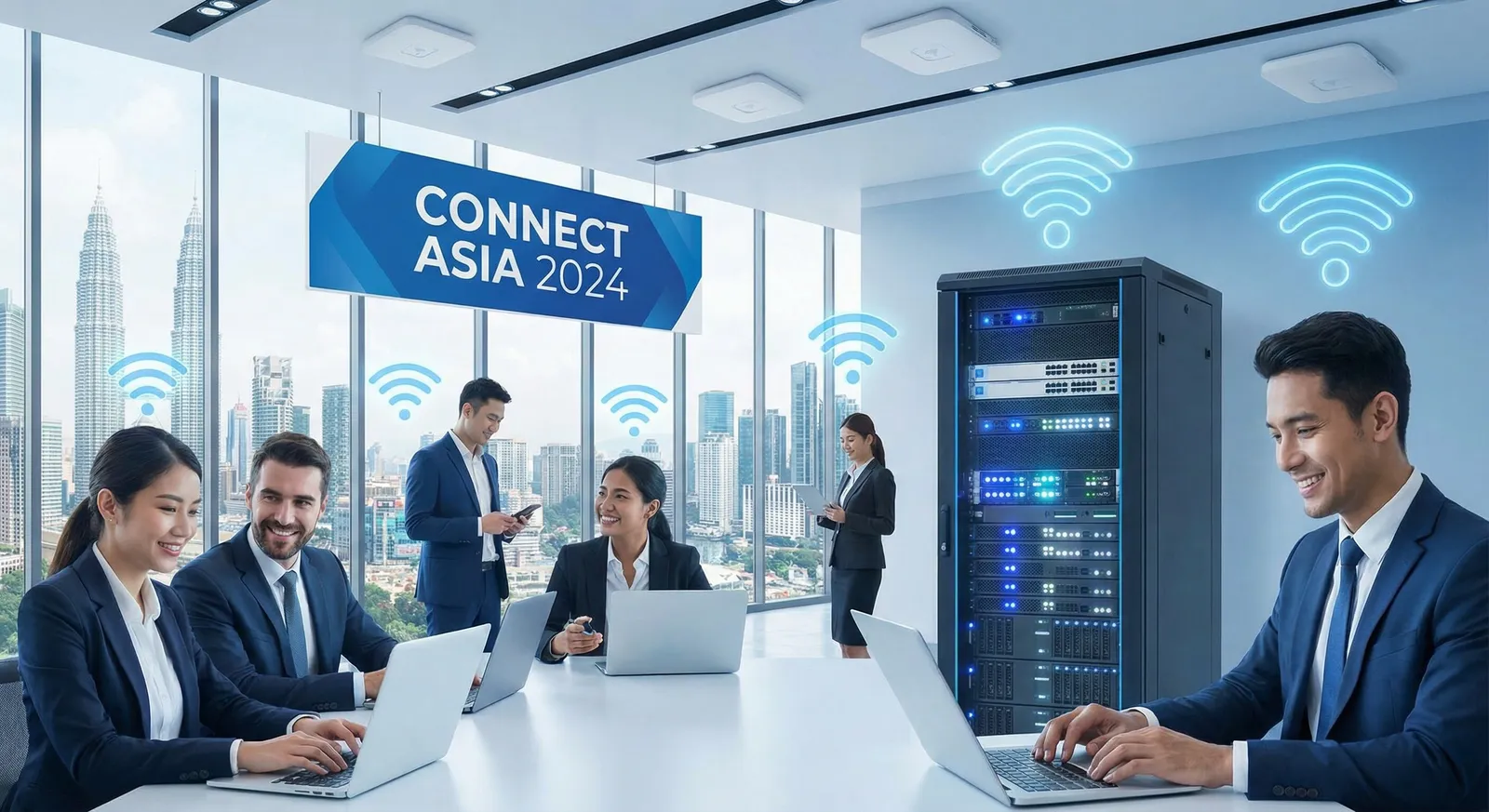Event WiFi rental and high-density conference internet deployment in Malaysia and Singapore