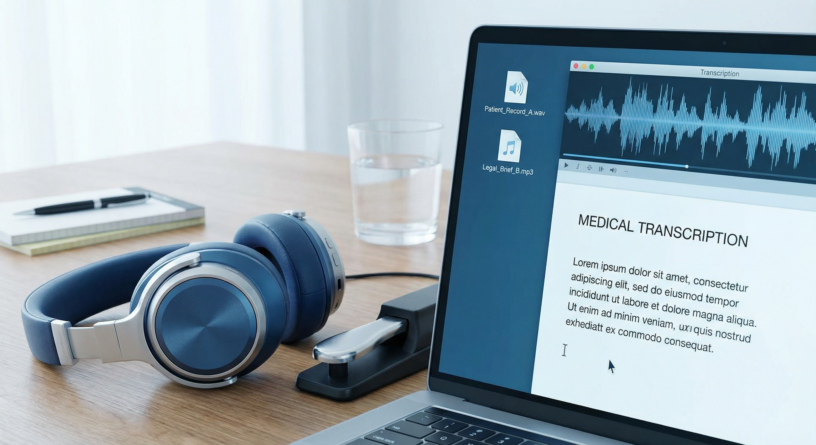 Professional transcription services legal medical business Malaysia Singapore