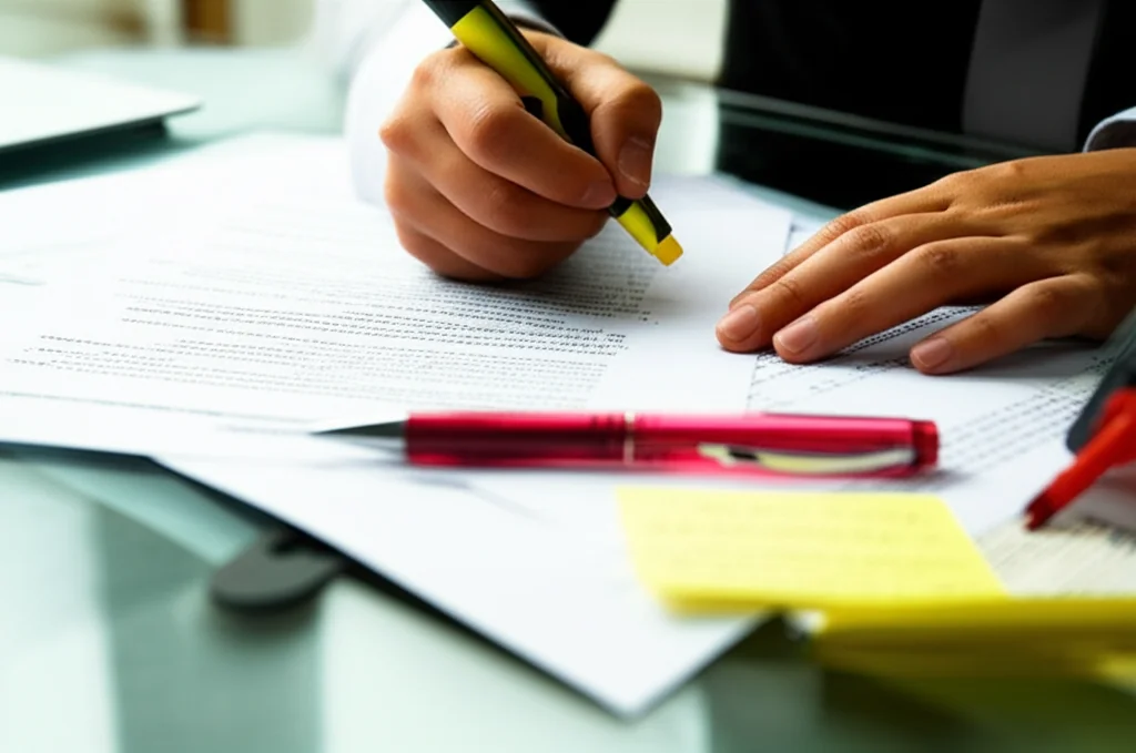 Legal document translation review process