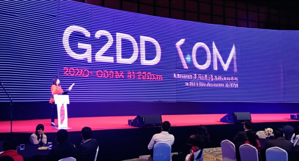 LED screen rental for conference stages