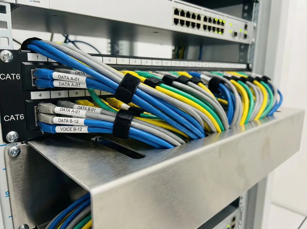 Illustrative communications cables used to compare copper access cabling with fibre backbones